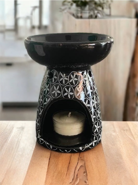 Black Flower Burner